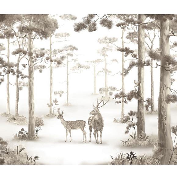 Панно Ortograf 34092 Forest Deer Sepia