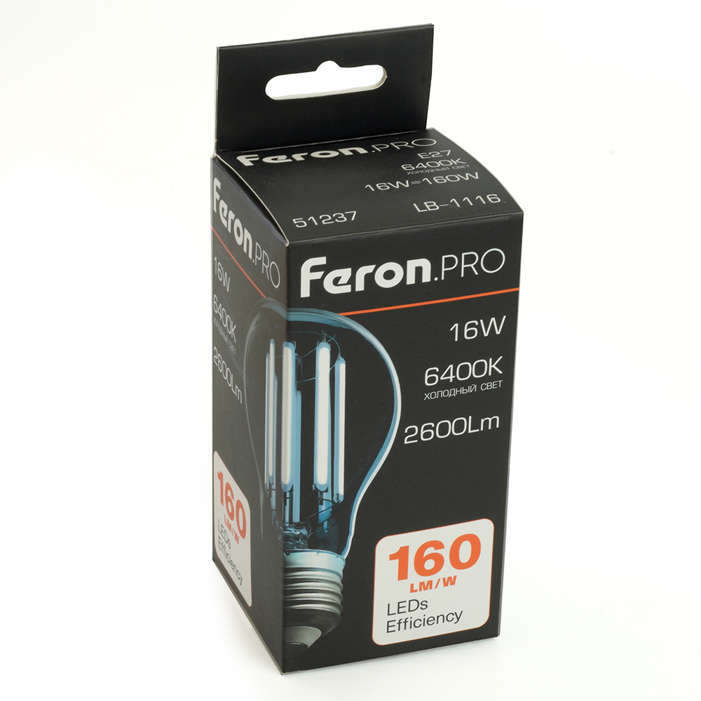 Светодиодная лампа Feron LB-1116 E27 16W 2700K 51235