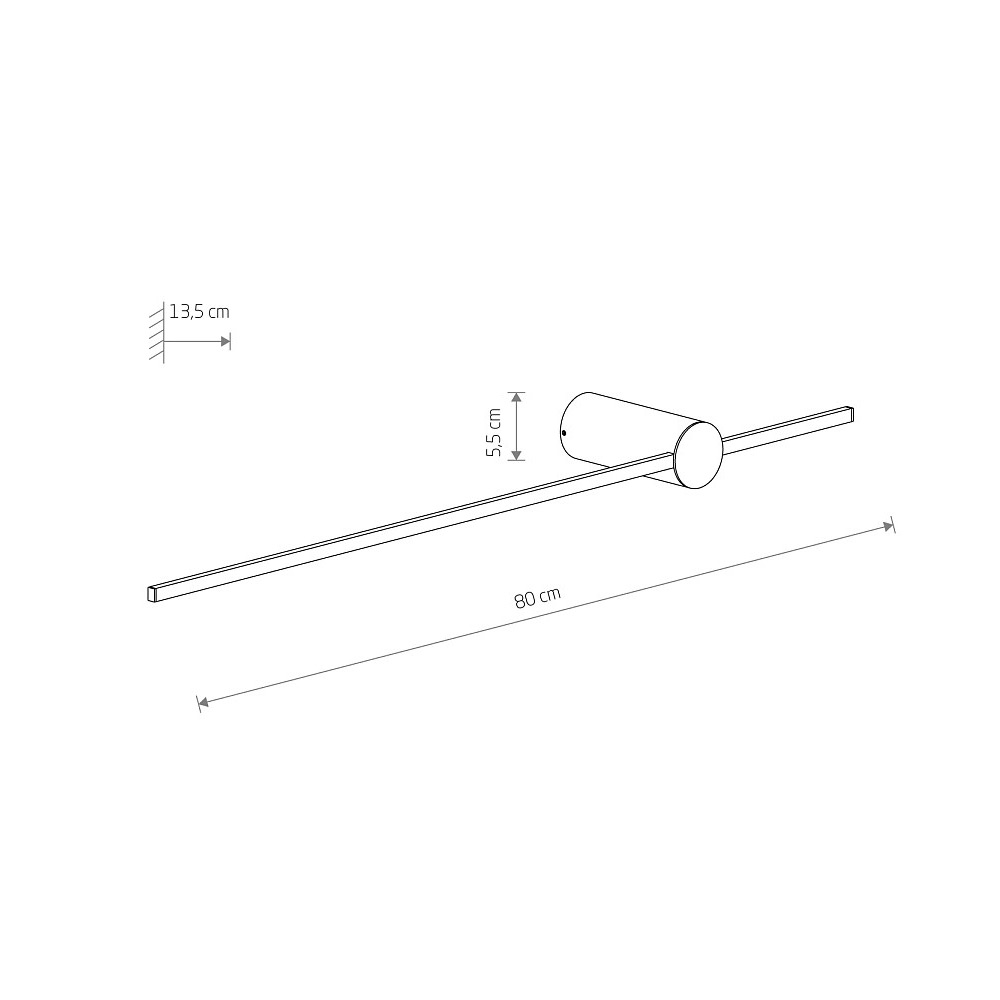 Настенный светильник Nowodvorski Saber Led Silk Olive M 11378