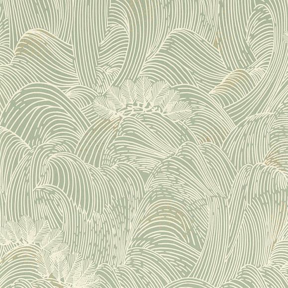 Обои Casamance 75902140 Marée haute Vert