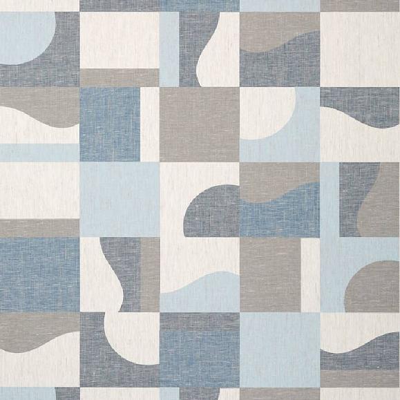 Обои Thibaut T12859 Colored Blocks Blue
