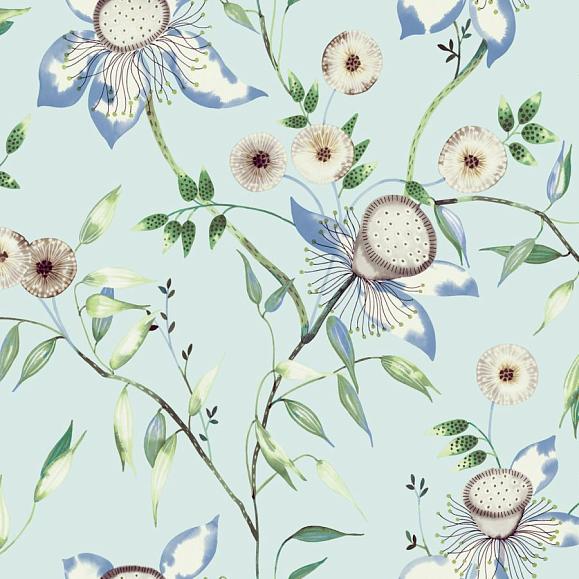 Обои York BL1792 Dream Blossom Light Blue