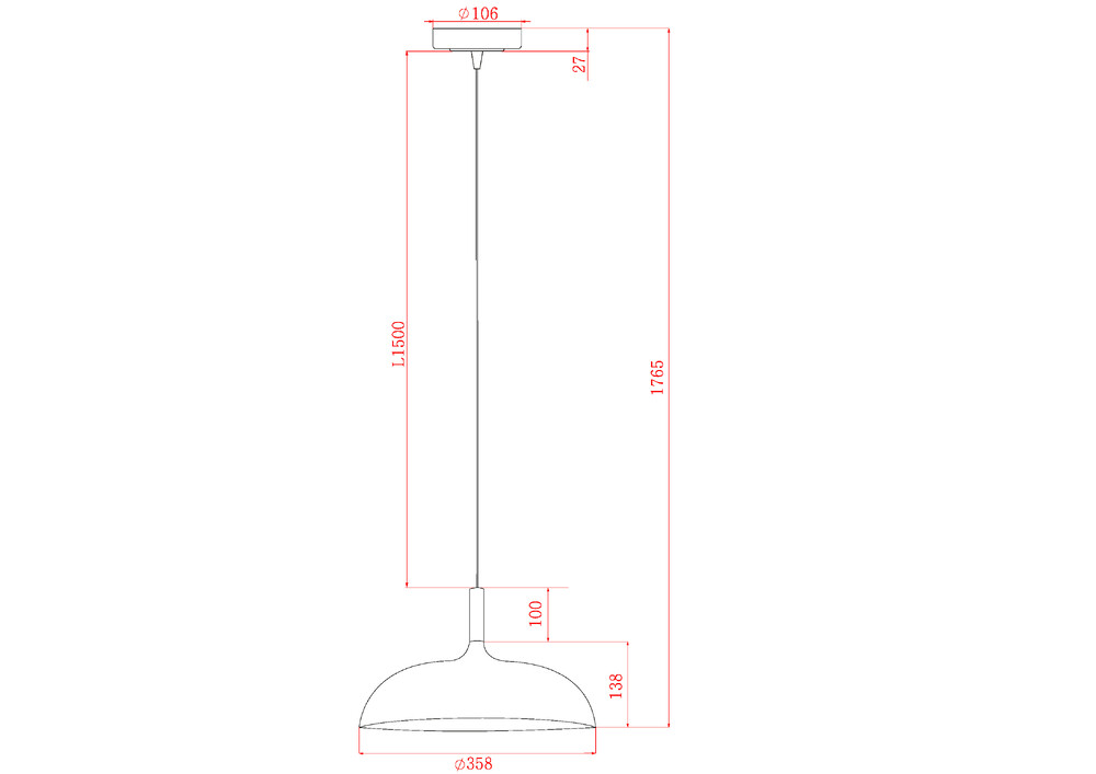 Подвесной светильник Arte Lamp Kayla A7099SP-1WH