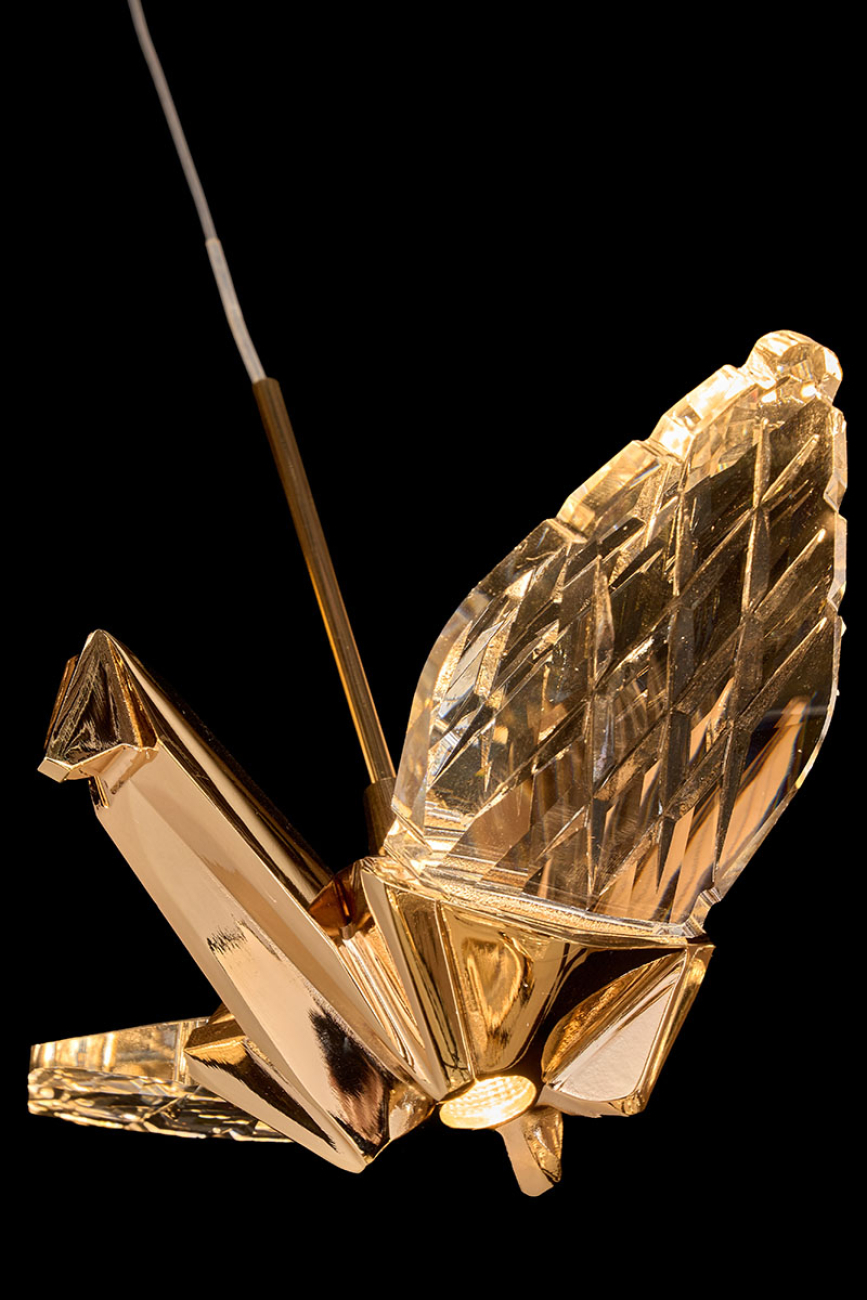 Подвесная люстра Alma LE7706/7 Gold