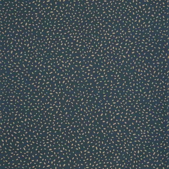 Обои Caselio 103136129 Ines Bleu Nuit Or