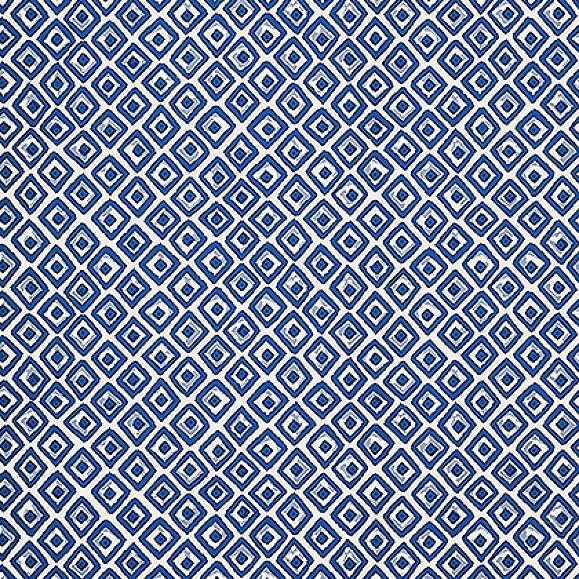 Обои Thibaut T10660 Indian Diamond Blue
