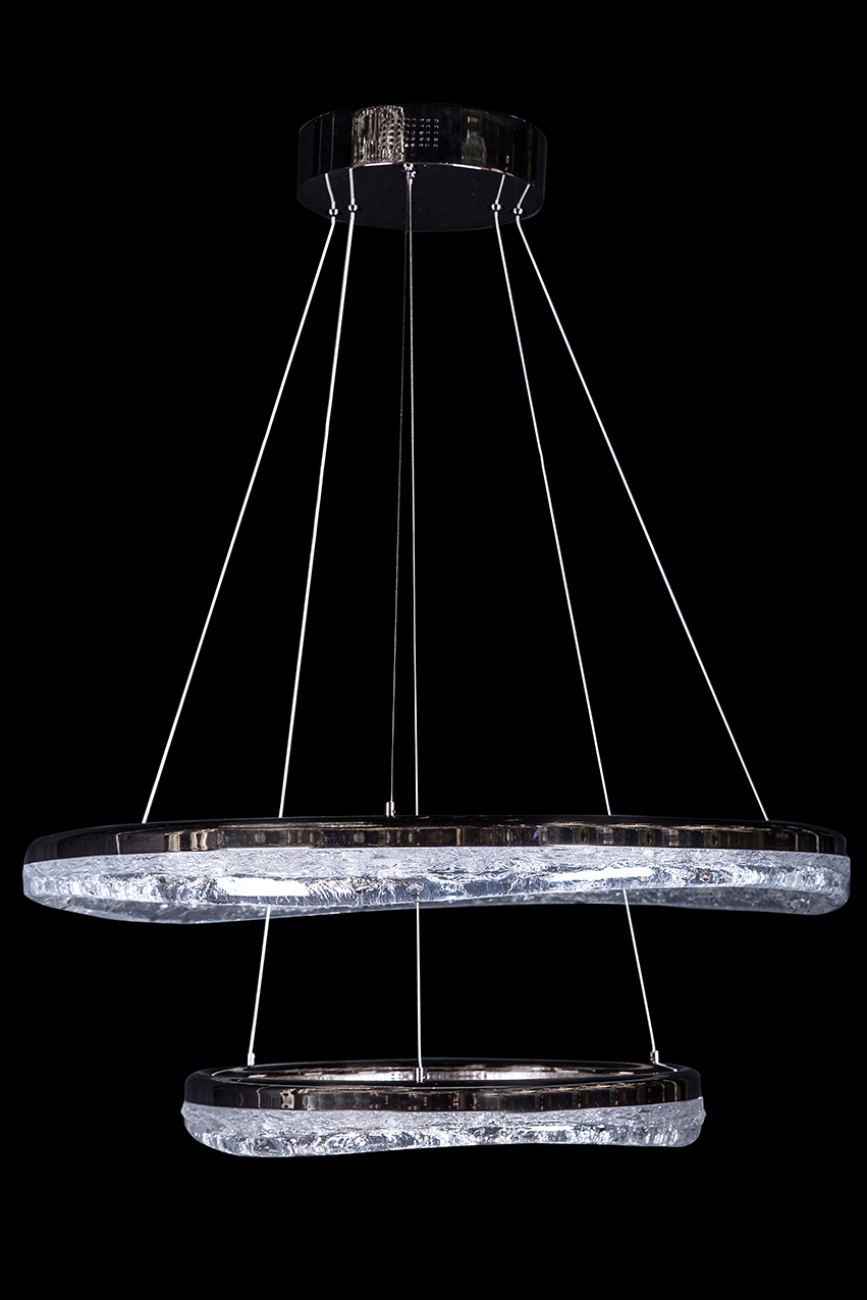 Подвесная люстра Celeste LE7768/800-2K Black Chrome