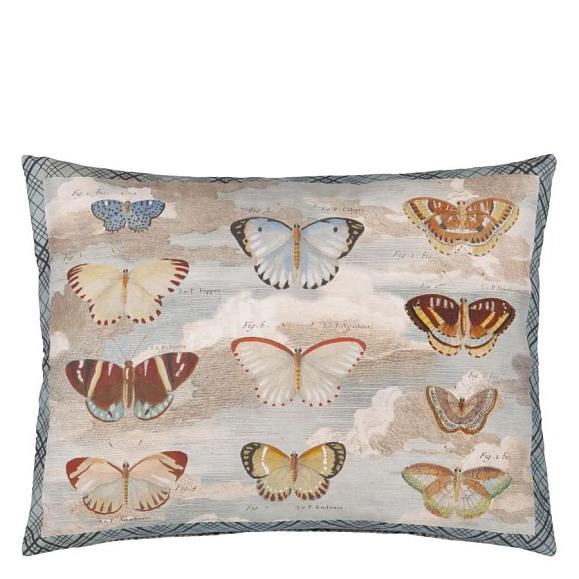 Подушка CCJD5089, Butterfly Studies, Parchment, John Derian 60 x 45см