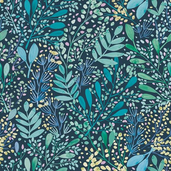 Панно Caselio 104707604 Wild Grass Vert Noir