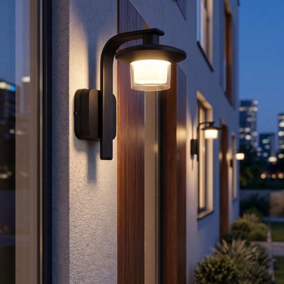 Уличный настенный светильник Reluce 08334-9.2-001JH LED12W BK RLOS
