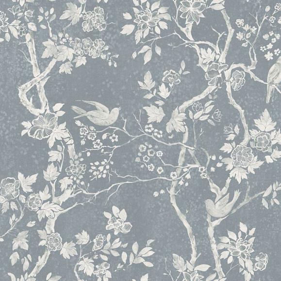 Обои Astratonova ² II-RGR102-NW Royal Garden1 Brilliant Blue02