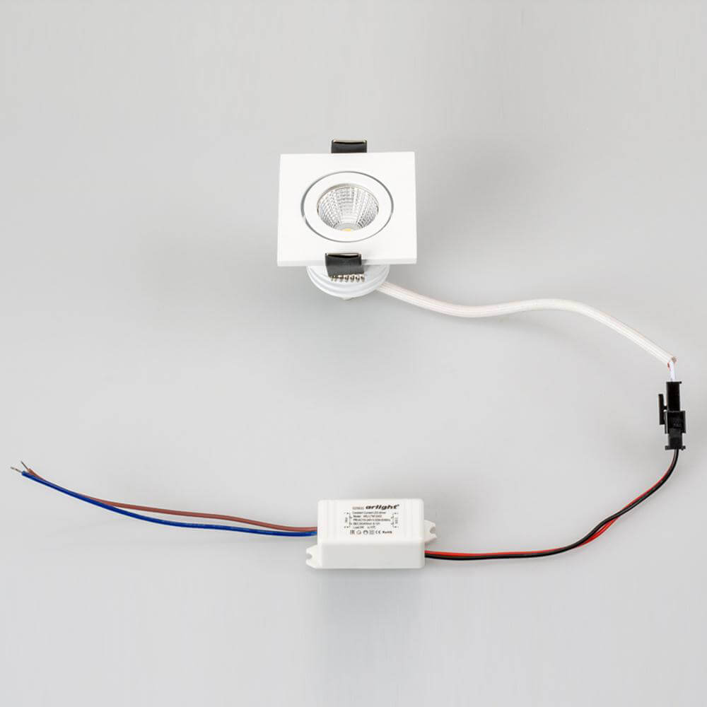 Мебельный светильник Arlight LTM-S50x50WH 5W Day White 25deg