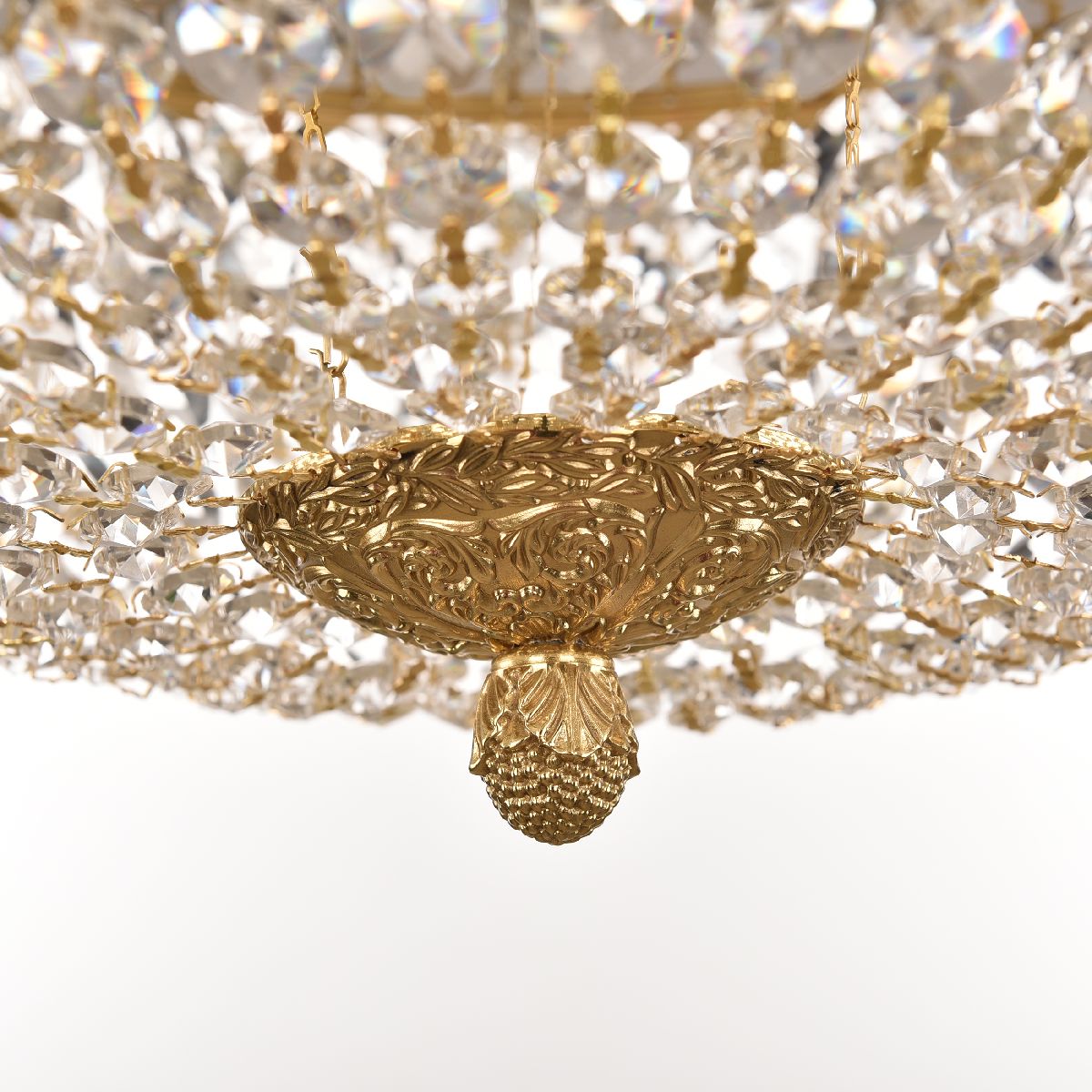 Потолочная люстра Bohemia Ivele Crystal 19011/45IV/LED-DIM G