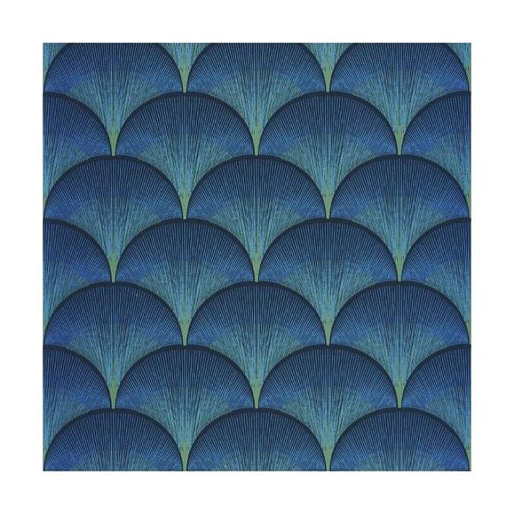 Обои Casadeco 88666566 Broadway Bleu indigo