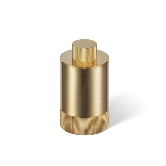 Decor Walther Club BMD1 Баночка универсальная 11.6x6.5см, с крышкой, настольная, цвет: золото матовое