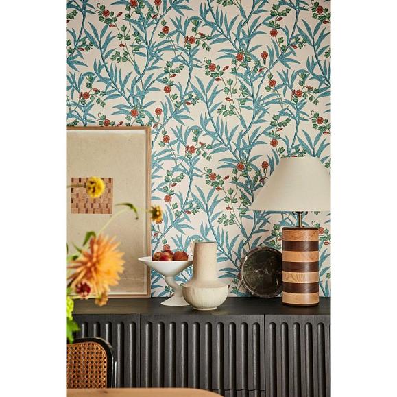 Обои Little Greene 0267BAHEATZ Bamboo Floral Heat