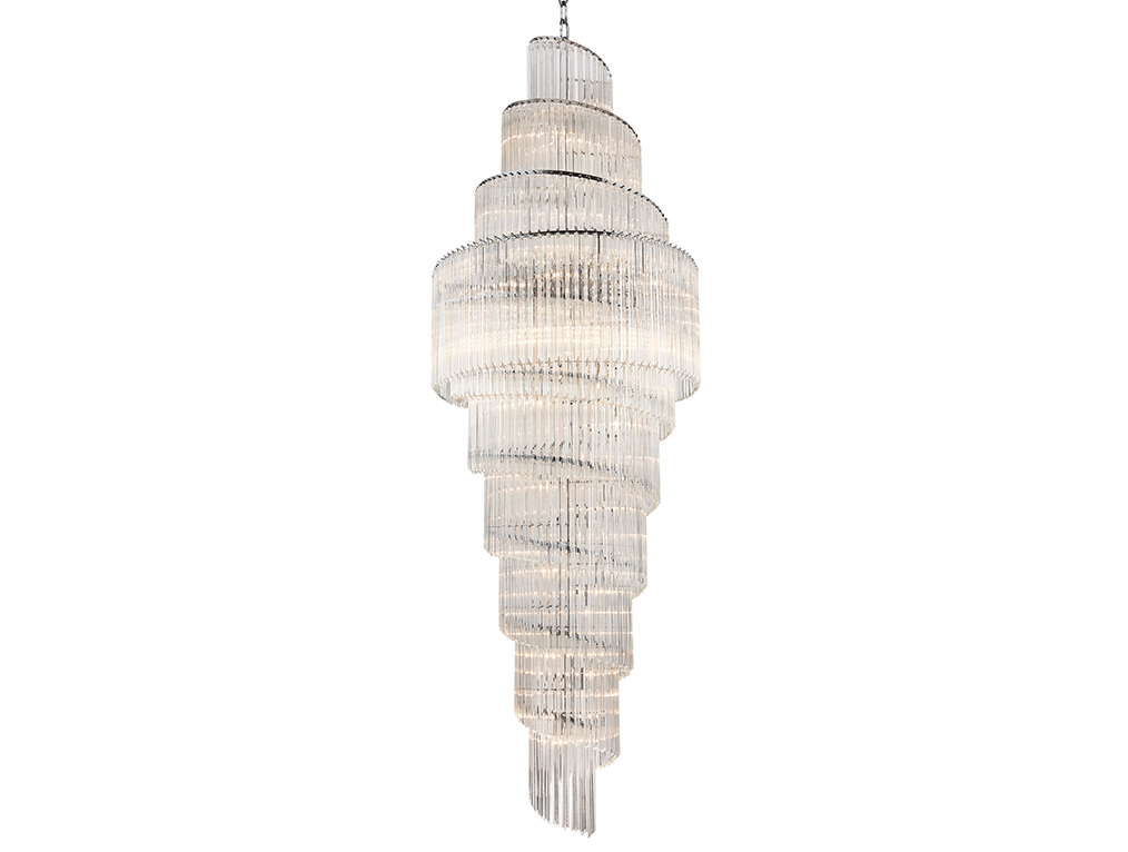 Подвесная люстра Newport Amanda 8954/C nickel М0067867