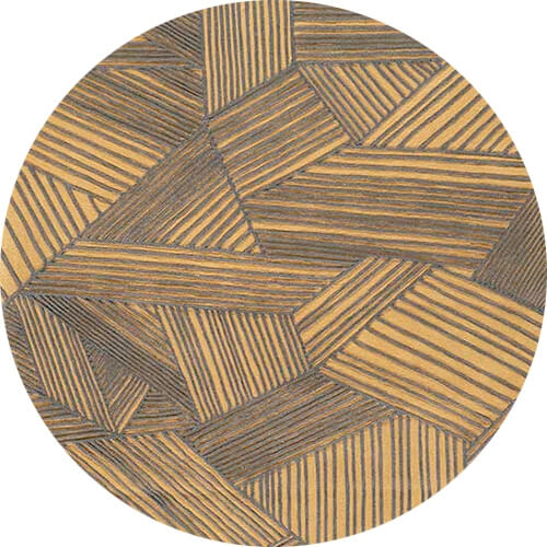 Ковер Toulemonde Bochart Intreccio Safran (230X230)