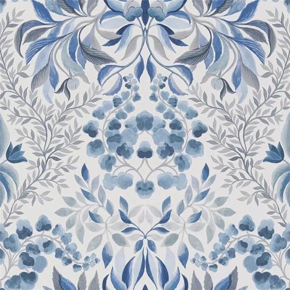 Обои Designers Guild PDG1157/05 Karakusa Cobalt