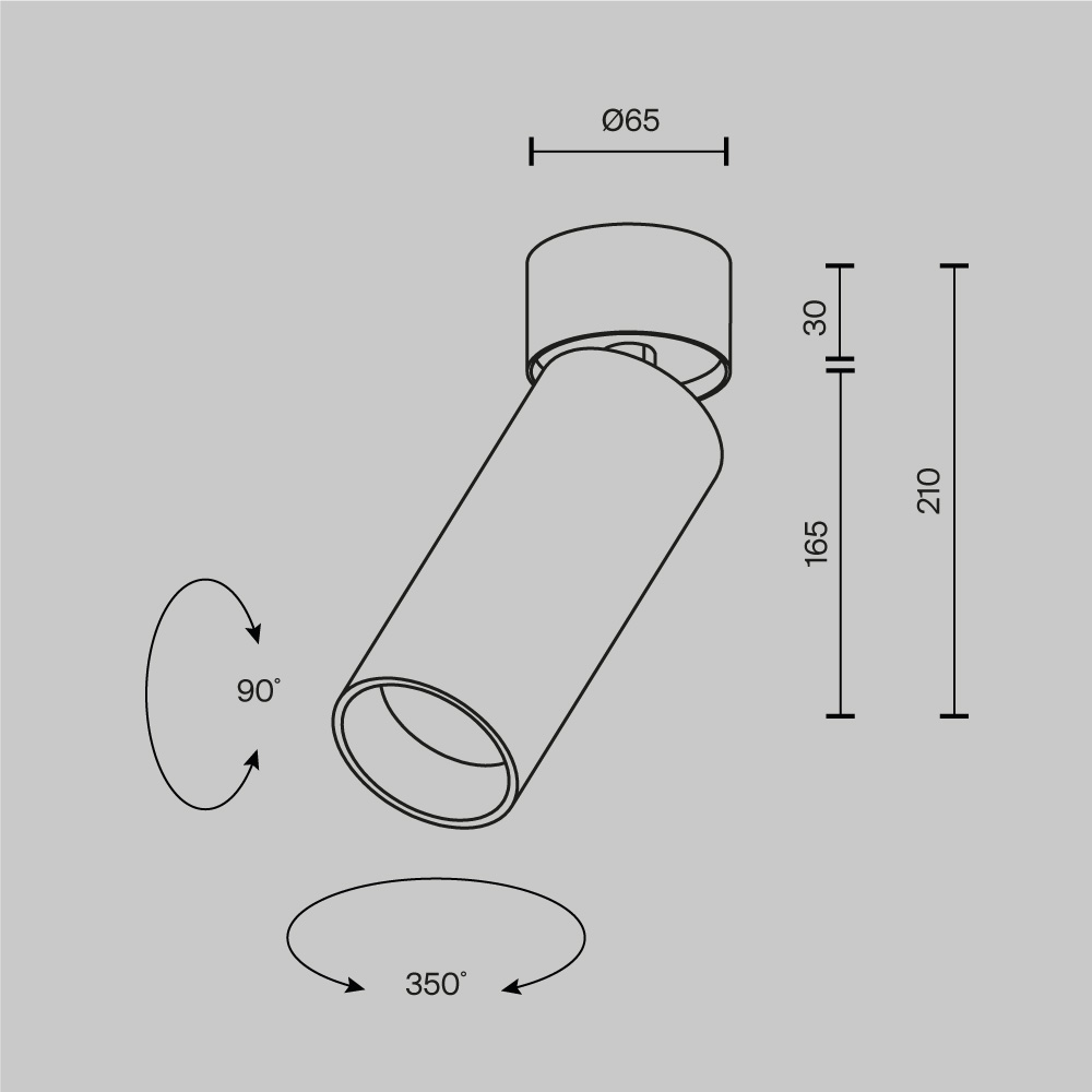 Спот Maytoni Technical Focus Led C055CL-L20W2.7-3-4K-M-W