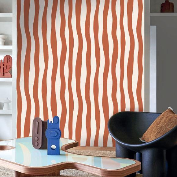 Обои Casamance 75912854 Sundae Terracotta