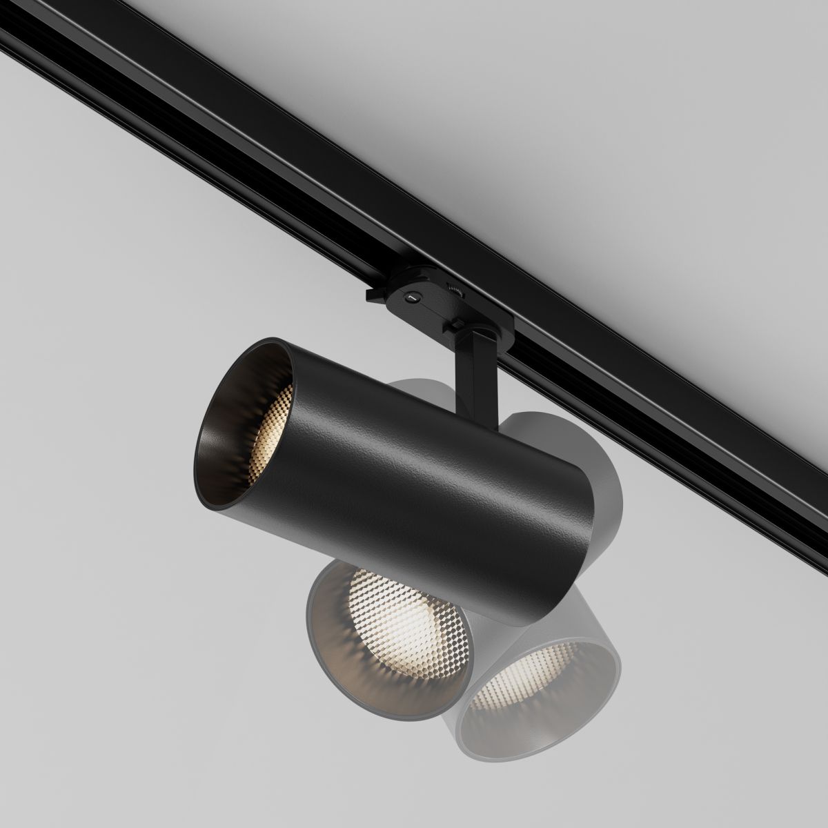 Трековый трехфазный светильник Maytoni Technical Focus Led TR197-3-40WCCT-M-B