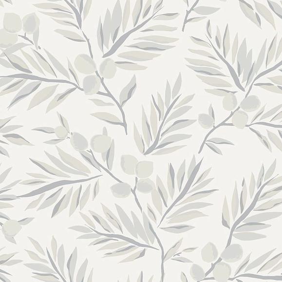 Обои Paper&Ink BL70700 Plums and Leaves Navy