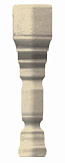CERAMICHE GRAZIA EPOQUE Внешний угол Ang. Terminale Deco Ivory Craquele