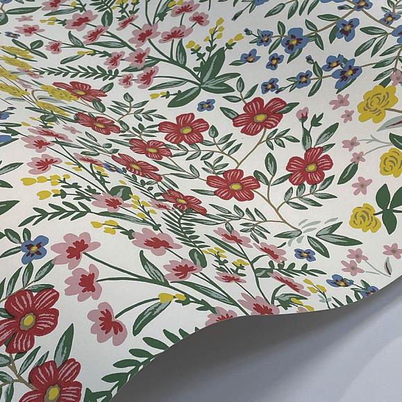 Обои York RP7377 Wildwood Garden White
