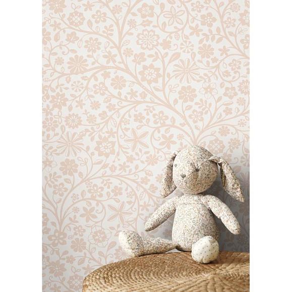 Обои Casadeco 200834224 Poetic Flowers Rose blush