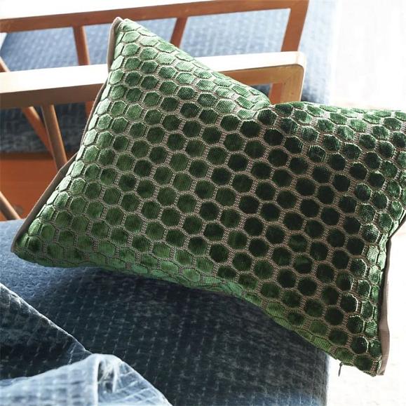 Подушка CCDG1485, Jabot, Emerald, Designers Guild 30 x 40см