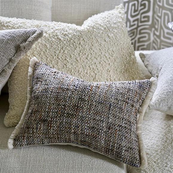 Подушка CCDG1591, Pradelles Textured Weave, Zinc, Designers Guild 40 x 30см