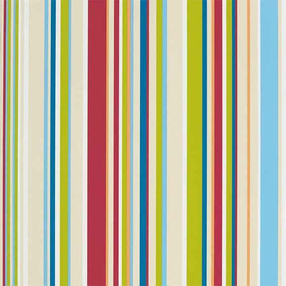 Обои Harlequin 112655 Rush Strawberry Sailor Blue Apple/Neutrals