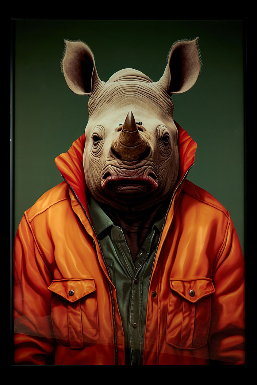 Картина Rhinoceros TD110
