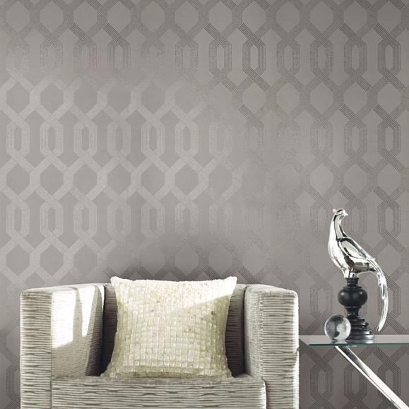 Обои York Y6221204 Viva Lounge Grey/Silver
