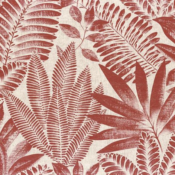 Обои Casamance 75183682 Aloes Terracotta/Grege