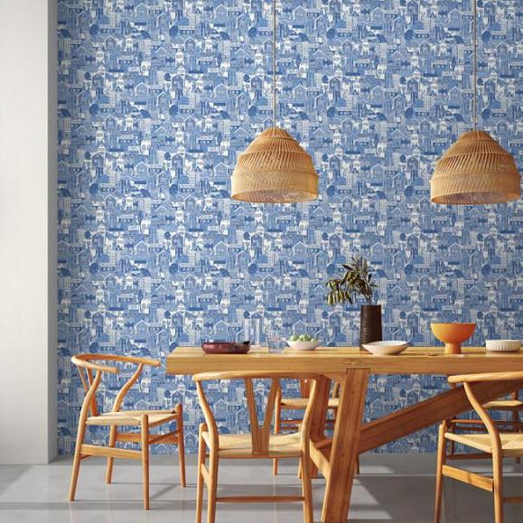 Обои Scion 112808 Stockholm Cloudless Blue