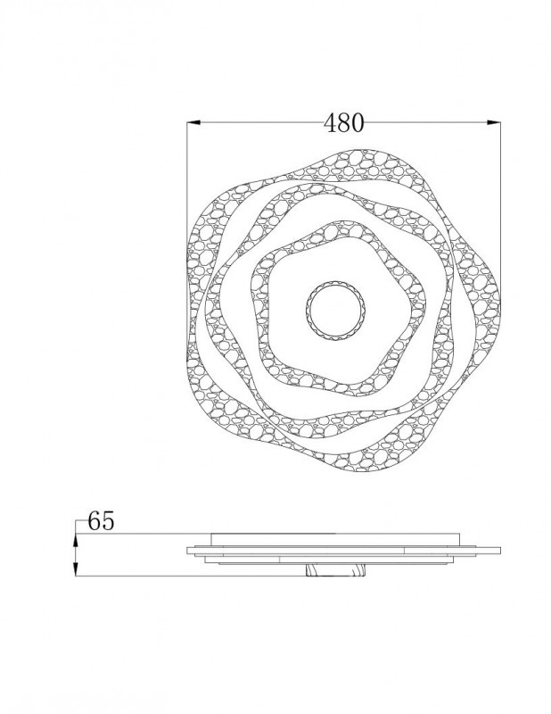 Потолочный светильник ARTE Lamp A1435PL-1WH
