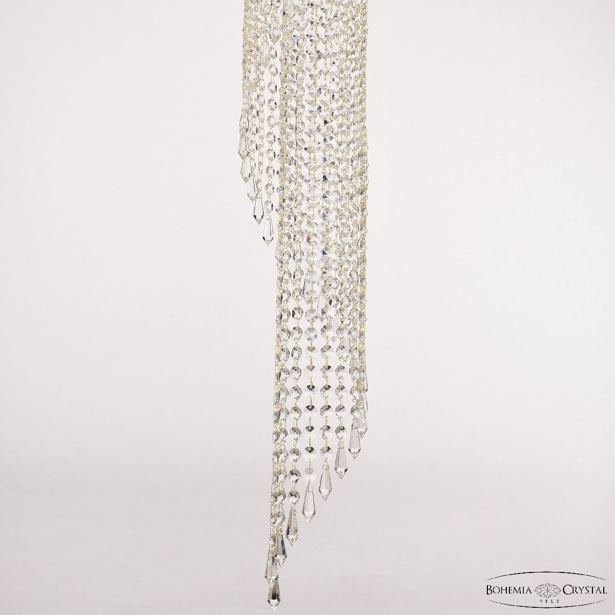 Каскадная люстра Bohemia Ivele Crystal 83221/80IV-250 G
