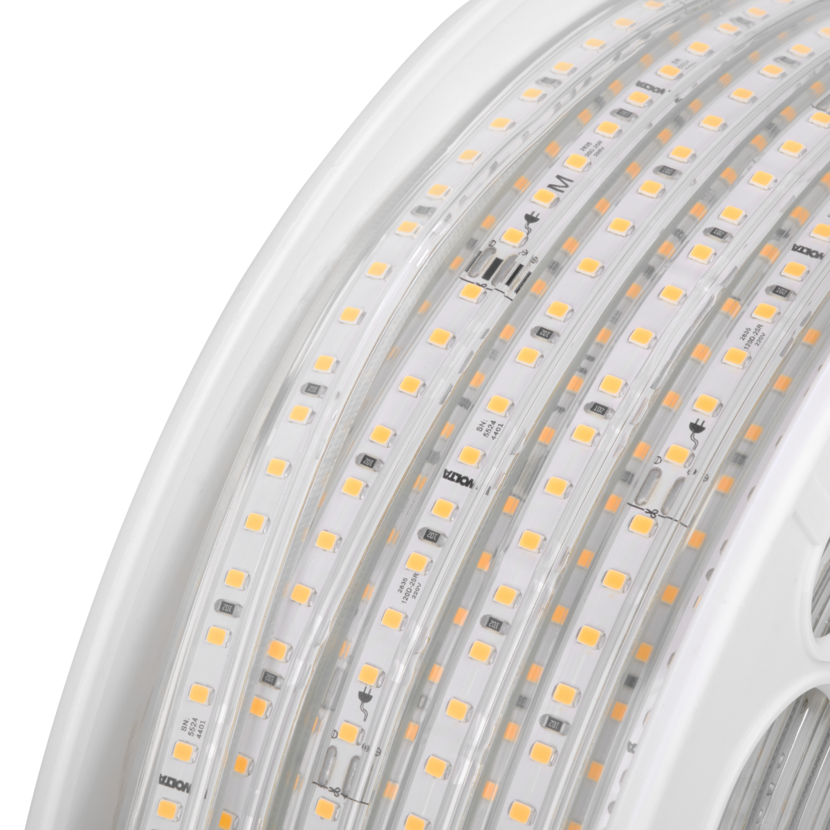 Светодиодная герметичная лента Wolta WLS-220V-2835-10W/4000/S120