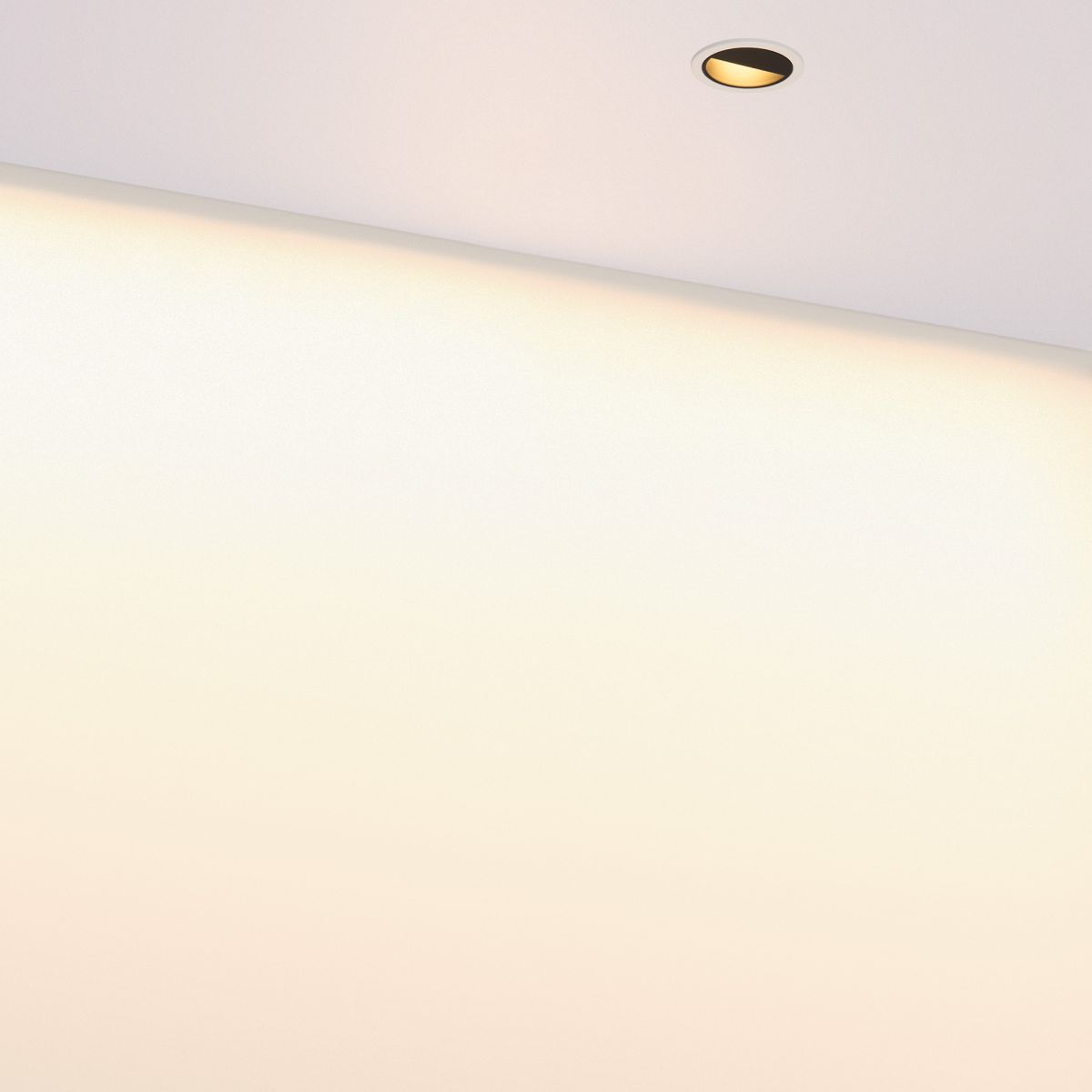 Встраиваемый светильник Arlight DL-VEILA-R63-8W Warm3000 (Белый RAL9003, A44x46 deg, 230V) (IP20 Металл) 064957