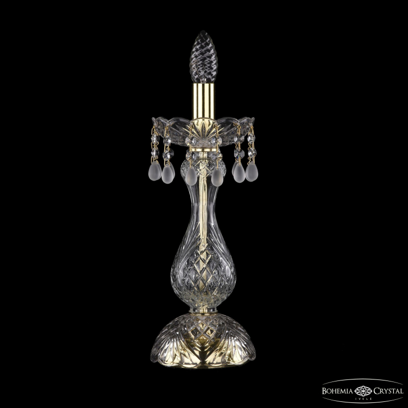 Настольная лампа Bohemia Ivele Crystal 1410L/1-35 G V0300