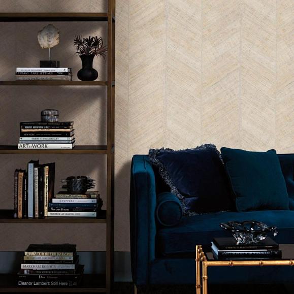 Обои York HO2108 Atelier Herringbone White