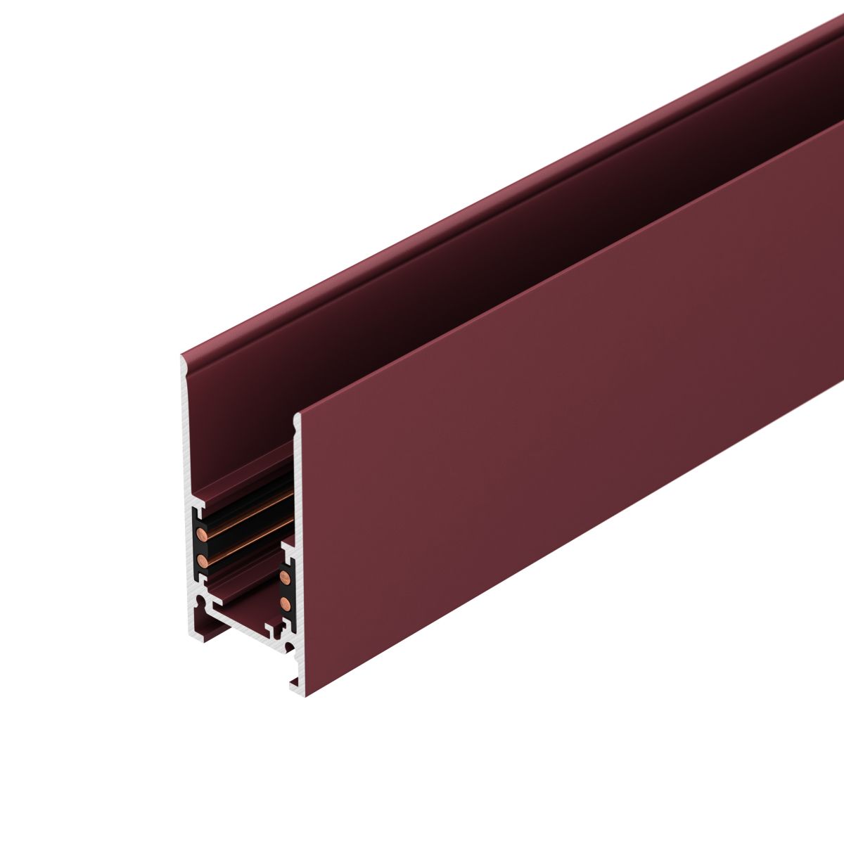 Шинопровод магнитный накладной Arlight MAG-ORIENT-COLOR-TRACK-2652-2000 (RAL3005) (IP20 Металл) 066073