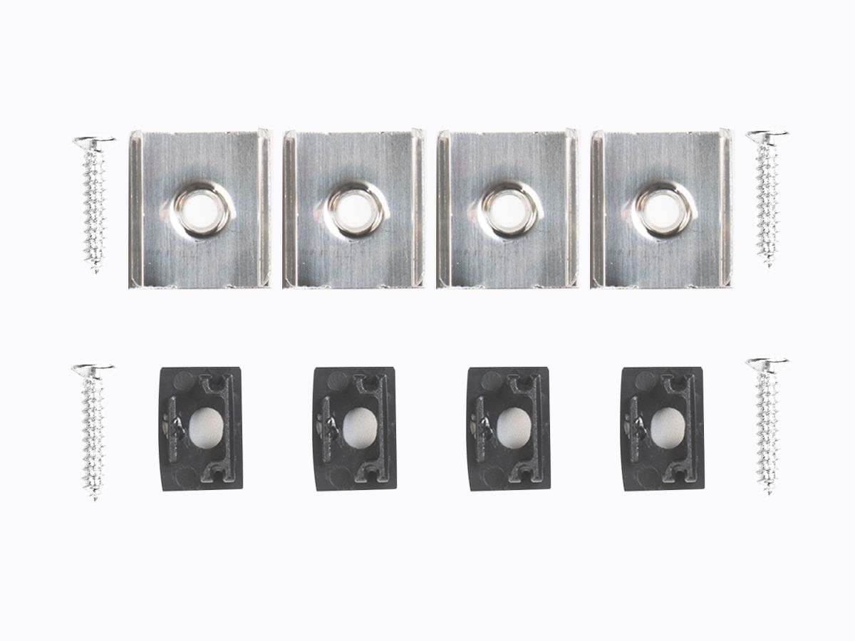 Профиль накладной LEDS POWER СПН1510 алюм. черный с призм.рассеивателем 2м 008387