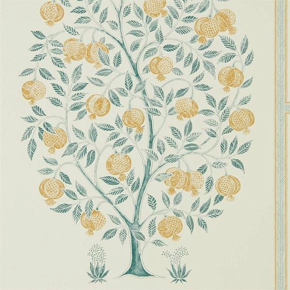 Обои Sanderson 216792 Anaar Tree English Grey/Woad