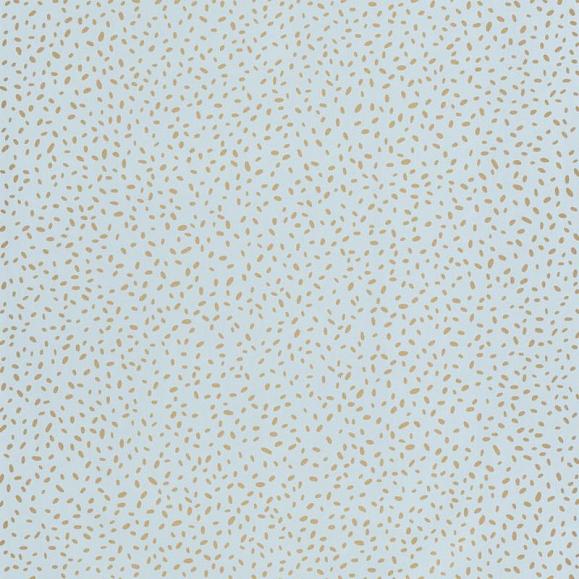Обои Caselio 103136024 Ines Bleu Ciel Or