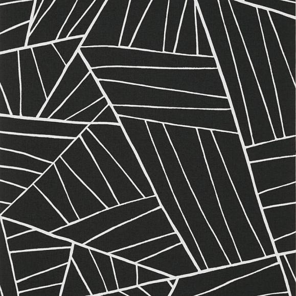 Обои Thibaut T10447 Jordan Black