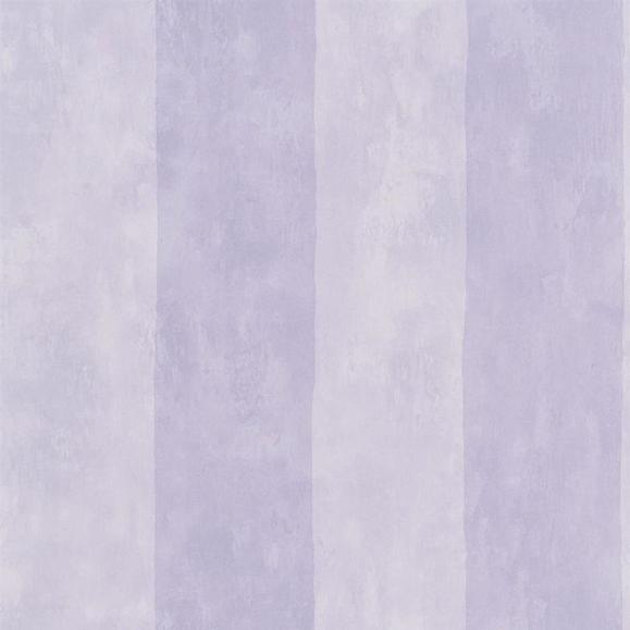 обои Designers guild PDG720/23 Parchment Stripe Mauve Roses