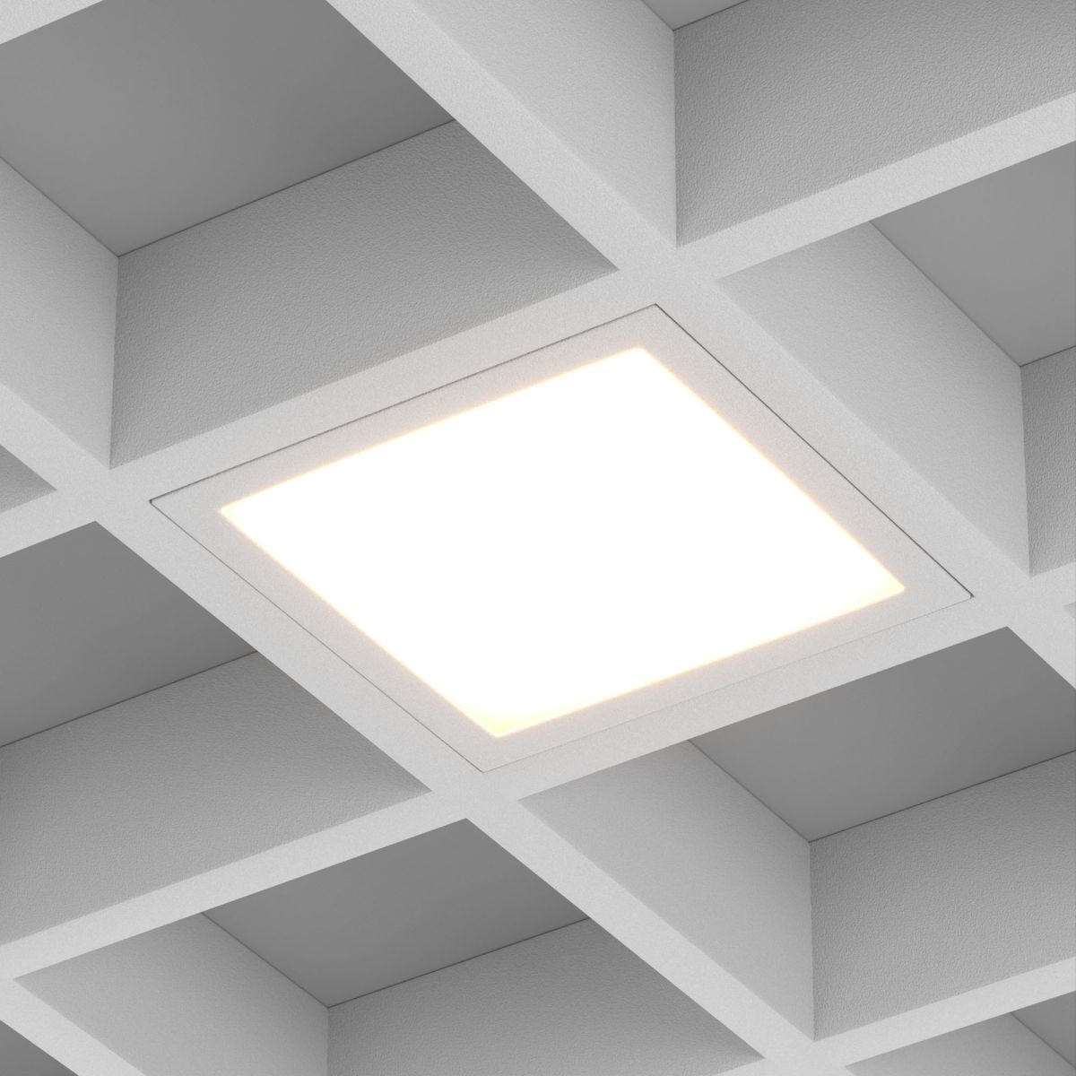 Светильник грильято влагозащищенный Arlight DL-GRIGLIATO-S90x90-6W Day4000 (Белый, 90 deg, 230V) (IP54 Металл) 059850